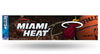 Miami Heat Decal Bumper Sticker Glitter - Rico Industries