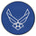 Fanmats - U.S. Air Force 44'' Round Mat  44'' diameter