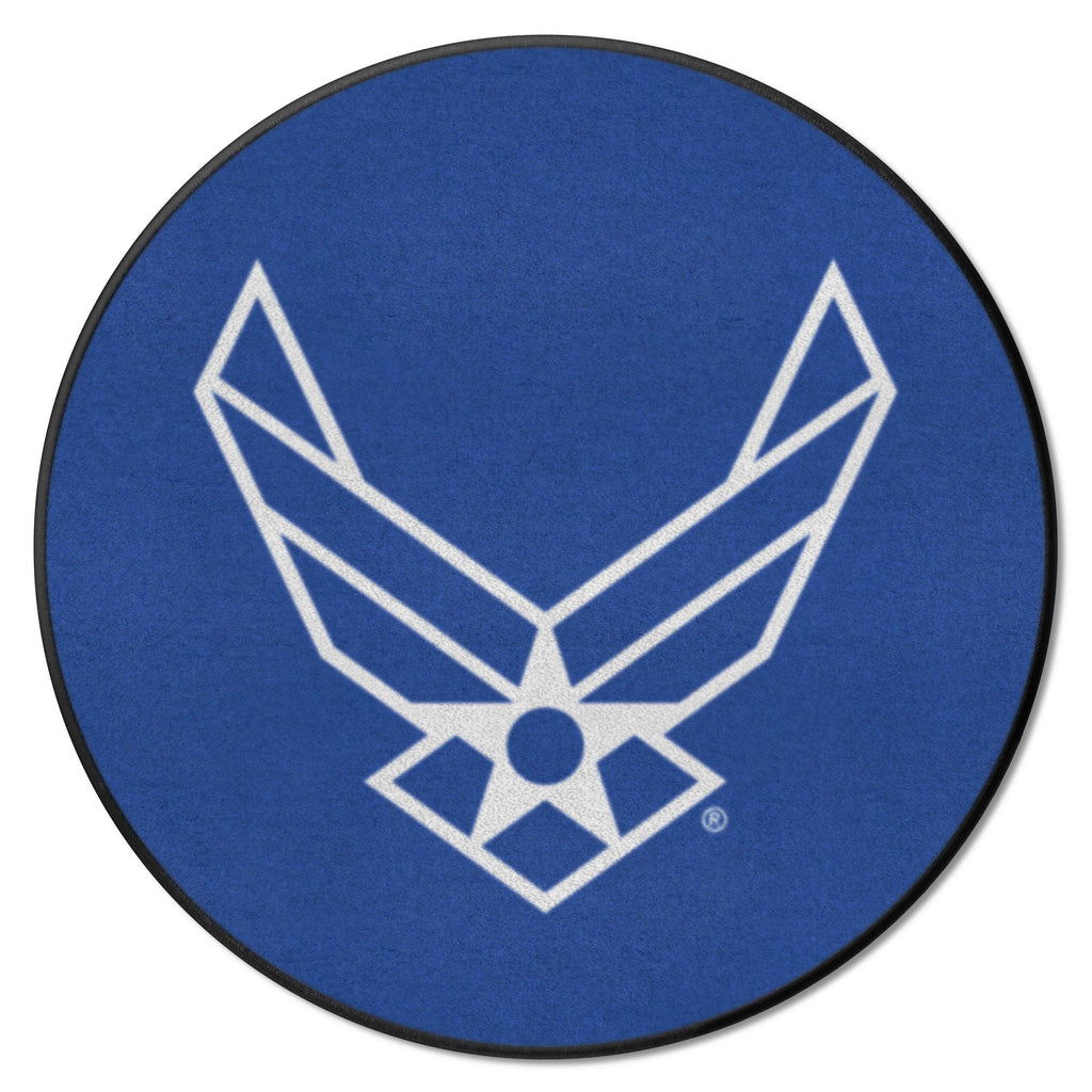 Fanmats - U.S. Air Force 44'' Round Mat  44'' diameter