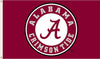Alabama Crimson Tide Flag 3x5 Circle A Design - BSI Products