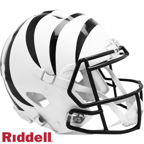 Cincinnati Bengals Helmet Riddell Authentic Full Size Speed Style On-Field Alternate - Riddell