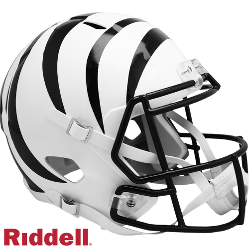 Cincinnati Bengals Helmet Riddell Replica Full Size Speed Style On-Field Alternate - Riddell