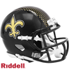 New Orleans Saints Helmet Riddell Replica Mini Speed Style On-Field Alternate - Riddell
