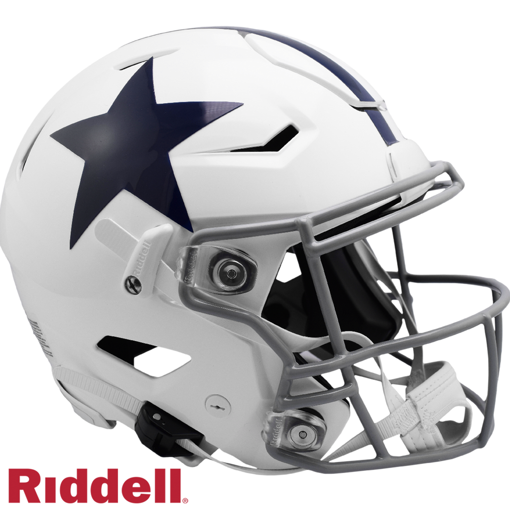 Dallas Cowboys Helmet Riddell Authentic Full Size SpeedFlex Style 1960-1963 T/B - Riddell