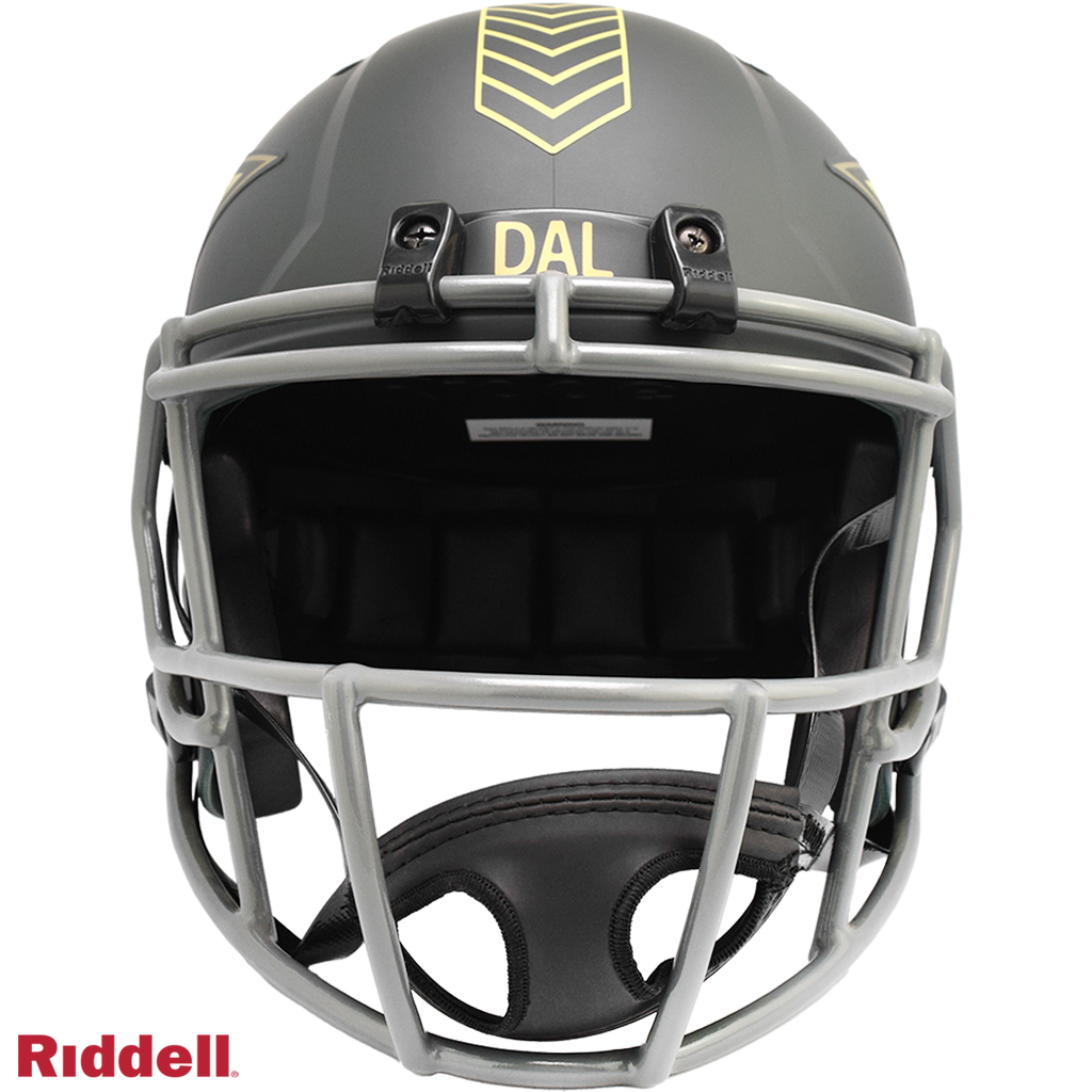 Dallas Cowboys Helmet Riddell Replica Full Size Speed Style Salute To Service 2025 - 11