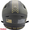 Chicago Bears Helmet Riddell Authentic Full Size SpeedFlex Style Salute To Service 2025 - 11