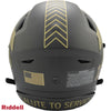 Buffalo Bills Helmet Riddell Authentic Full Size SpeedFlex Style Salute To Service 2025 - 11
