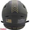 Dallas Cowboys Helmet Riddell Authentic Full Size SpeedFlex Style Salute To Service 2025 - 11