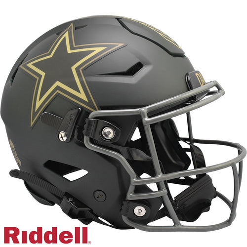 Dallas Cowboys Helmet Riddell Authentic Full Size SpeedFlex Style Salute To Service 2025 - 11