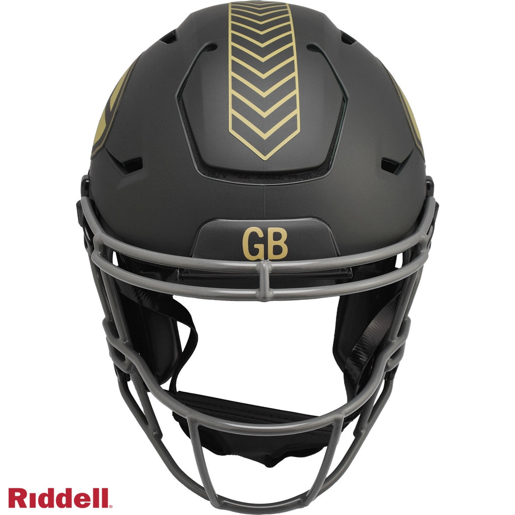 Green Bay Packers Helmet Riddell Authentic Full Size SpeedFlex Style Salute To Service 2025 - 11