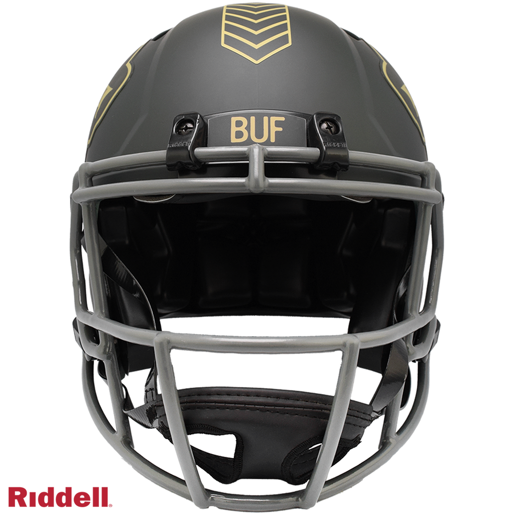 Buffalo Bills Helmet Riddell Authentic Full Size Speed Style Salute To Service 2025 - 11