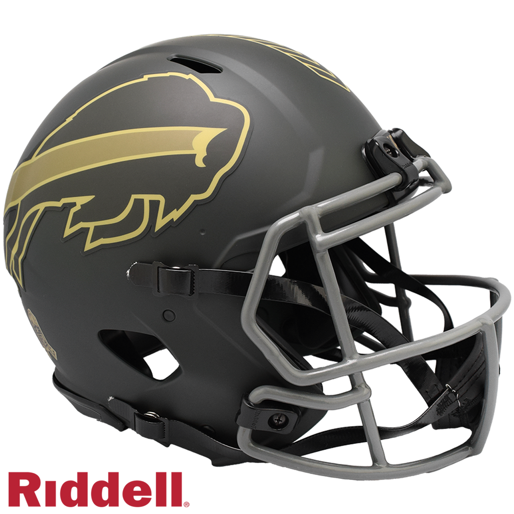 Buffalo Bills Helmet Riddell Authentic Full Size Speed Style Salute To Service 2025 - 11