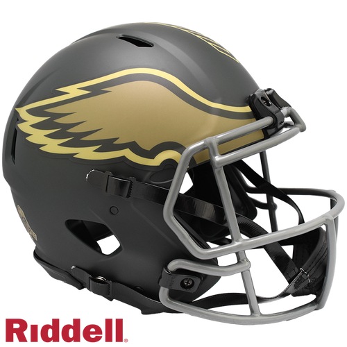 Philadelphia Eagles Helmet Riddell Authentic Full Size Speed Style Salute To Service 2025 - 11