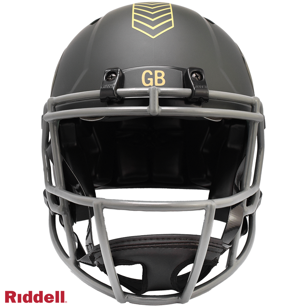 Green Bay Packers Helmet Riddell Authentic Full Size Speed Style Salute To Service 2025 - 11