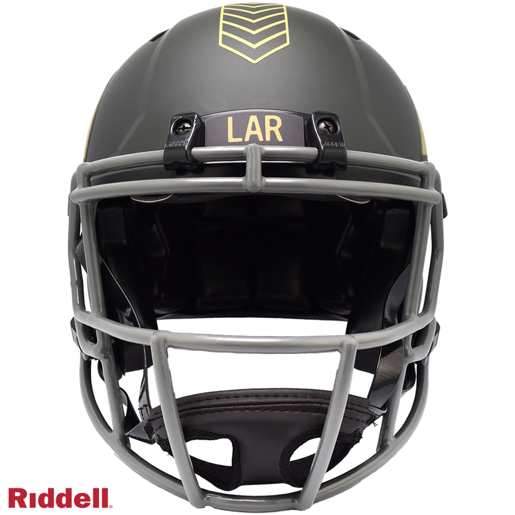 Los Angeles Rams Helmet Riddell Authentic Full Size Speed Style Salute To Service 2025 - 11