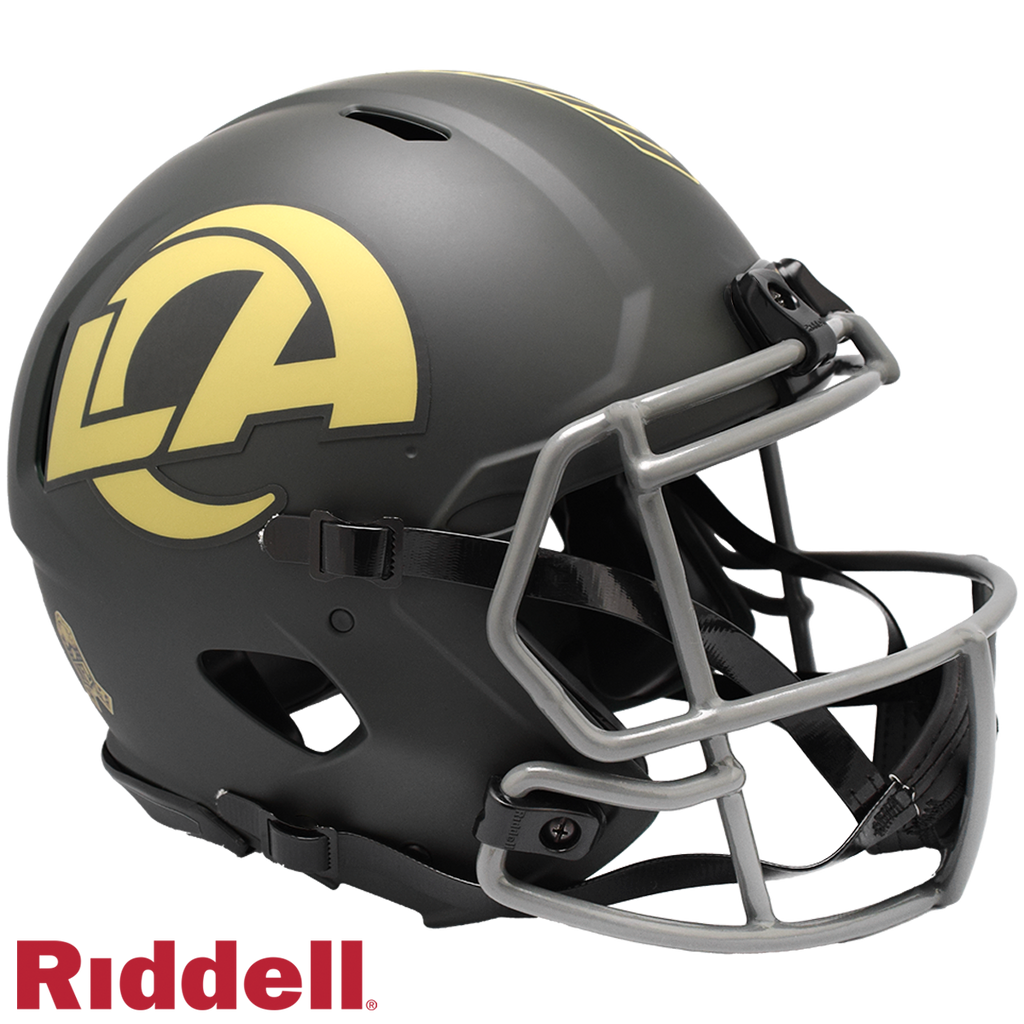 Los Angeles Rams Helmet Riddell Authentic Full Size Speed Style Salute To Service 2025 - 11