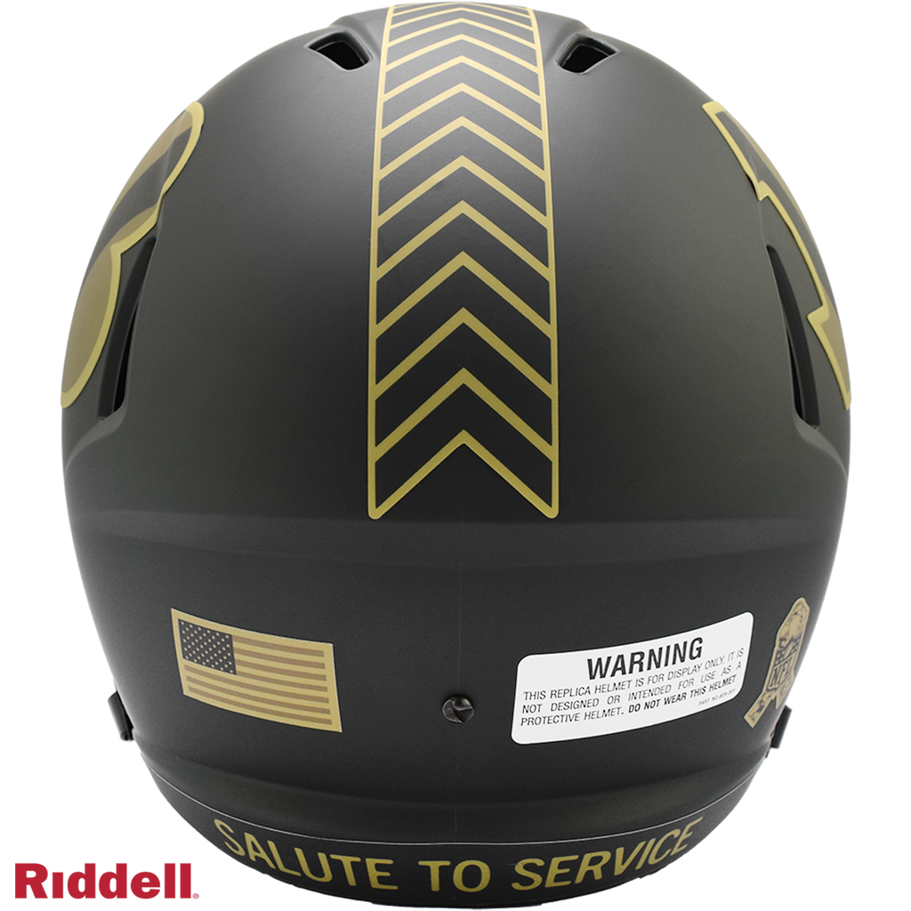 Cincinnati Bengals Helmet Riddell Replica Full Size Speed Style Salute To Service 2025 - 11