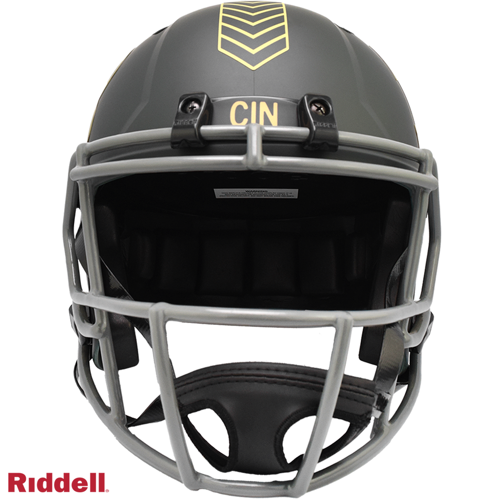 Cincinnati Bengals Helmet Riddell Replica Full Size Speed Style Salute To Service 2025 - 11