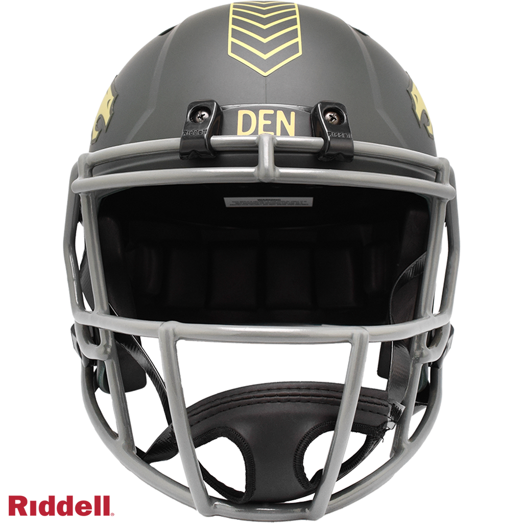 Denver Broncos Helmet Riddell Replica Full Size Speed Style Salute To Service 2025 - 11