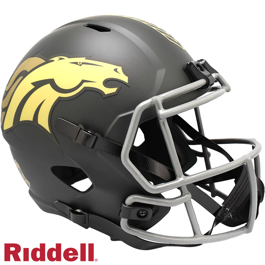 Denver Broncos Helmet Riddell Replica Full Size Speed Style Salute To Service 2025 - 11