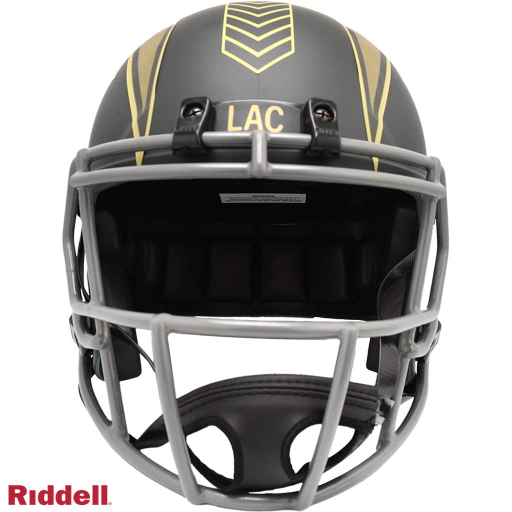 Los Angeles Chargers Helmet Riddell Replica Full Size Speed Style Salute To Service 2025 - 11