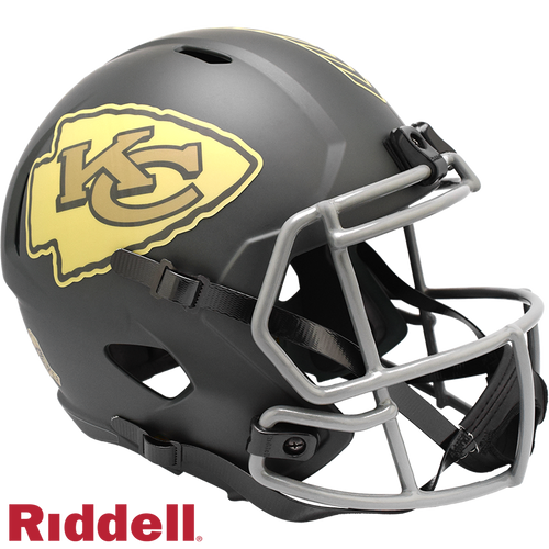 Kansas City Chiefs Helmet Riddell Replica Full Size Speed Style Salute To Service 2025 - 11