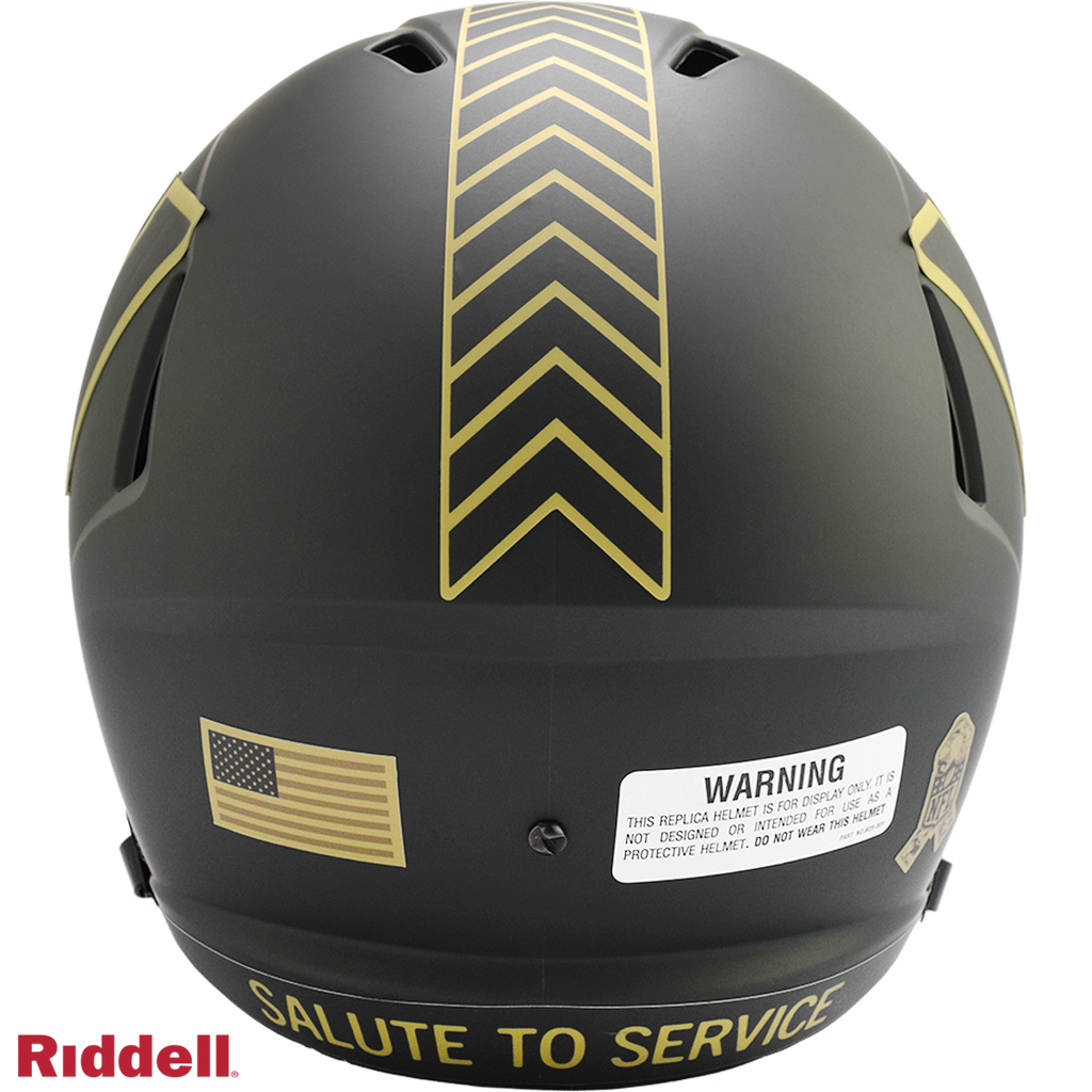 Washington Commanders Helmet Riddell Replica Full Size Speed Style Salute To Service 2025 - 11