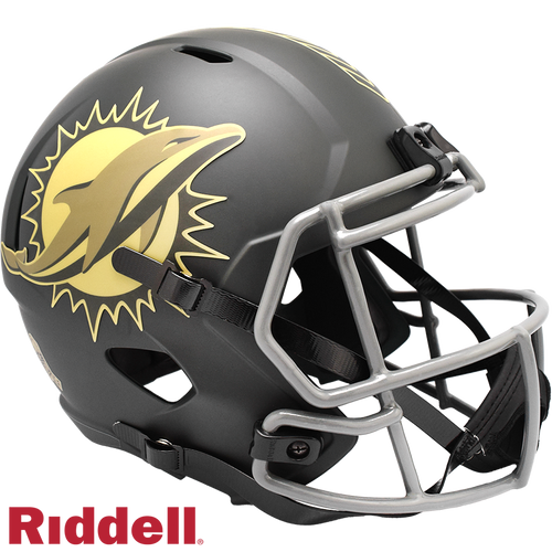 Miami Dolphins Helmet Riddell Replica Full Size Speed Style Salute To Service 2025 - 11