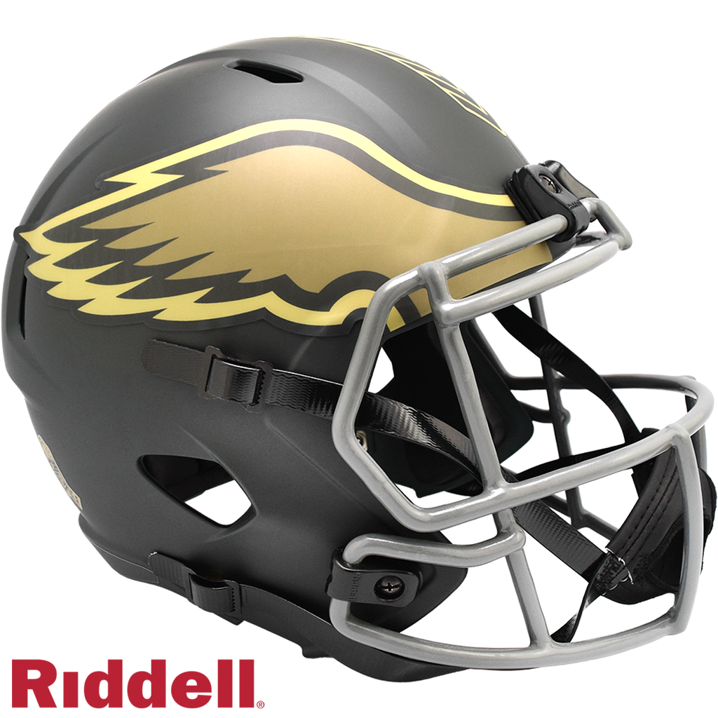 Philadelphia Eagles Helmet Riddell Replica Full Size Speed Style Salute To Service 2025 - 11