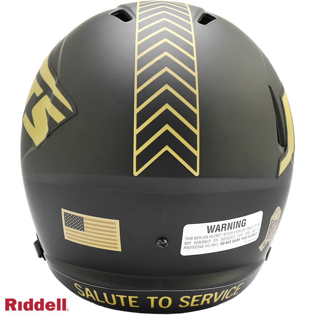 New York Jets Helmet Riddell Replica Full Size Speed Style Salute To Service 2025 - 11