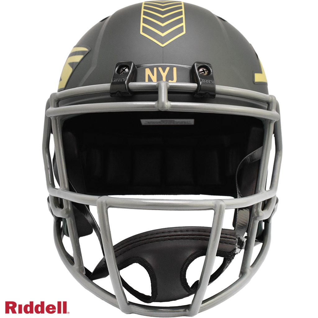 New York Jets Helmet Riddell Replica Full Size Speed Style Salute To Service 2025 - 11