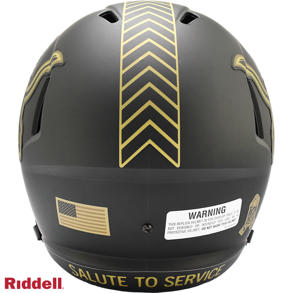 Detroit Lions Helmet Riddell Replica Full Size Speed Style Salute To Service 2025 - 11