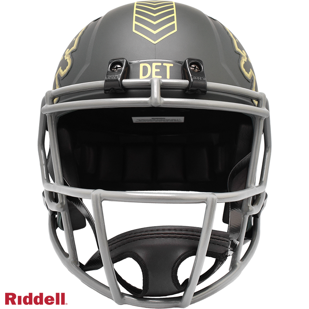 Detroit Lions Helmet Riddell Replica Full Size Speed Style Salute To Service 2025 - 11