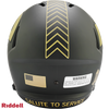 Los Angeles Rams Helmet Riddell Replica Full Size Speed Style Salute To Service 2025 - 11