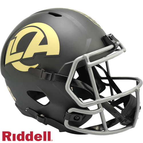 Los Angeles Rams Helmet Riddell Replica Full Size Speed Style Salute To Service 2025 - 11