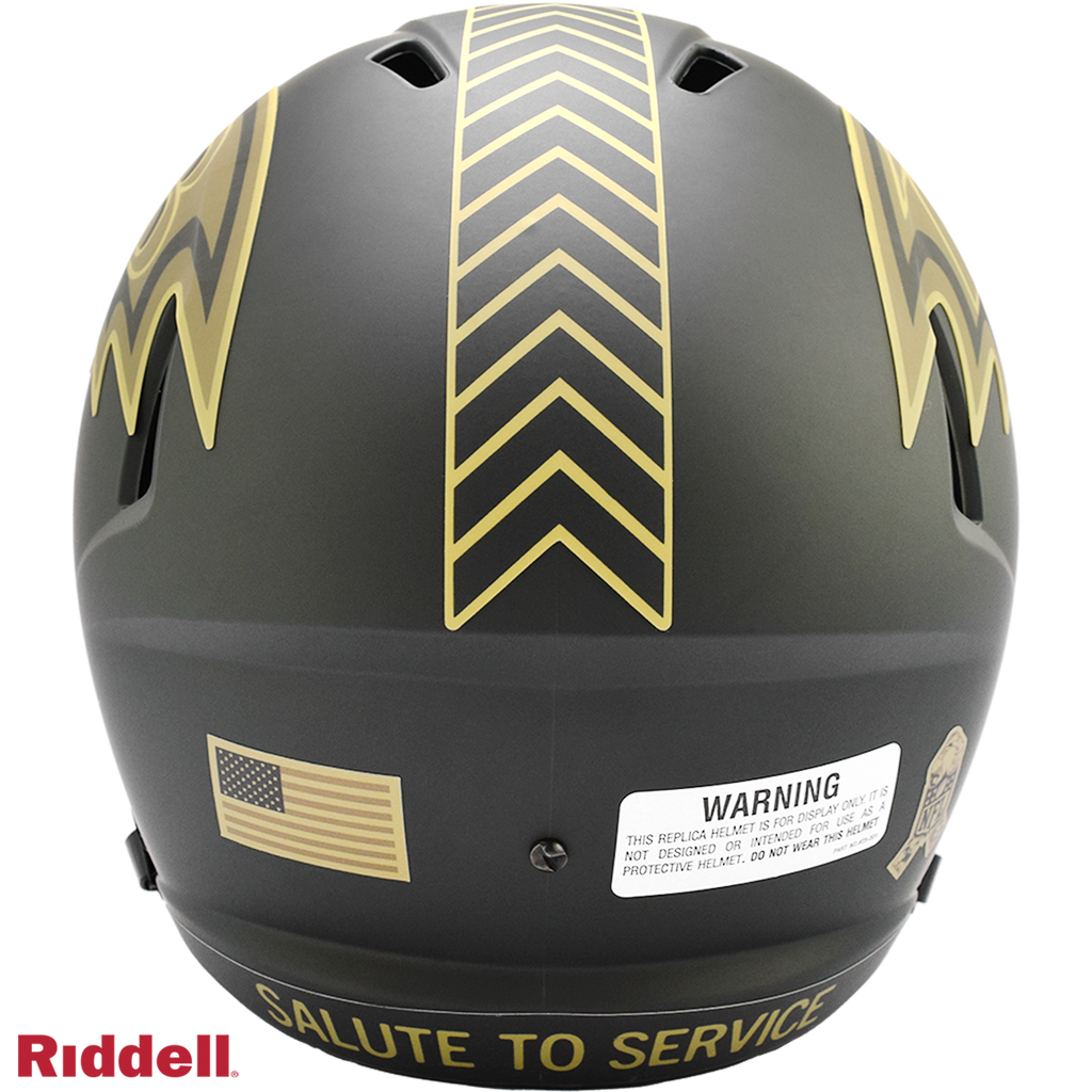 Baltimore Ravens Helmet Riddell Replica Full Size Speed Style Salute To Service 2025 - 11