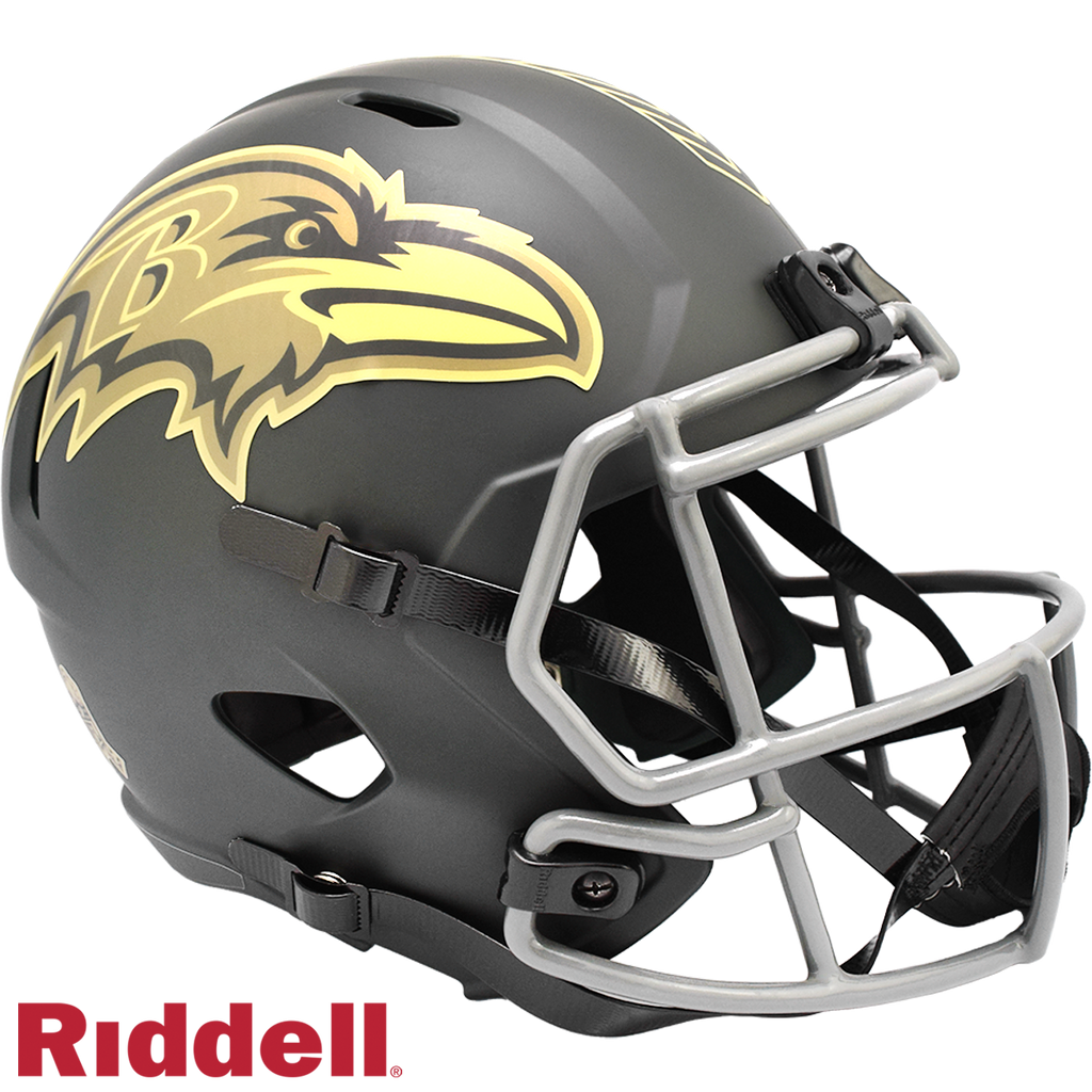 Baltimore Ravens Helmet Riddell Replica Full Size Speed Style Salute To Service 2025 - 11