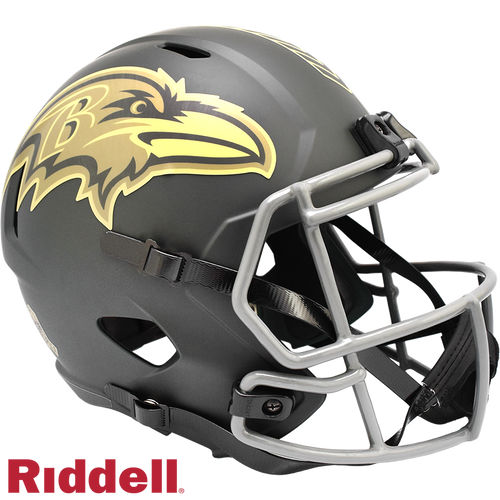 Baltimore Ravens Helmet Riddell Replica Full Size Speed Style Salute To Service 2025 - 11