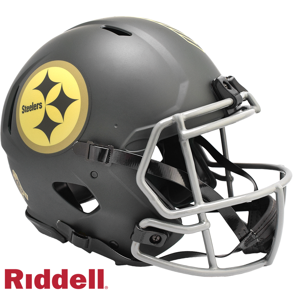 Pittsburgh Steelers Helmet Riddell Replica Full Size Speed Style Salute To Service 2025 - 11