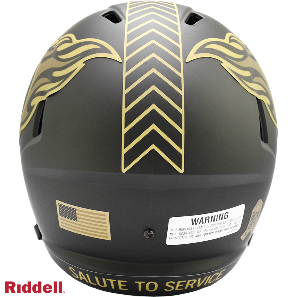 Tennessee Titans Helmet Riddell Replica Full Size Speed Style Salute To Service 2025 - 11