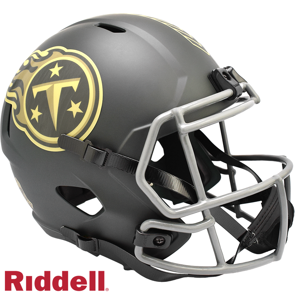 Tennessee Titans Helmet Riddell Replica Full Size Speed Style Salute To Service 2025 - 11