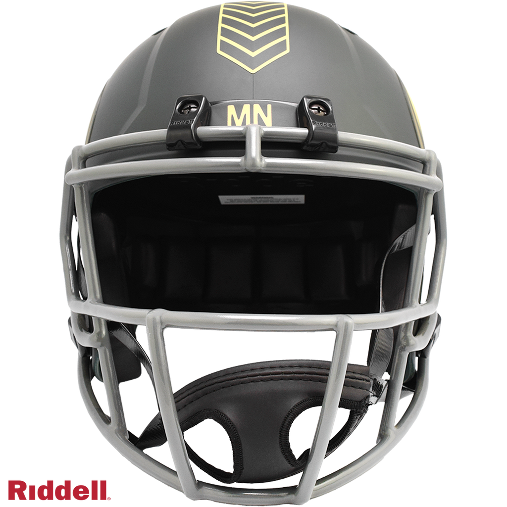 Minnesota Vikings Helmet Riddell Replica Full Size Speed Style Salute To Service 2025 - 11