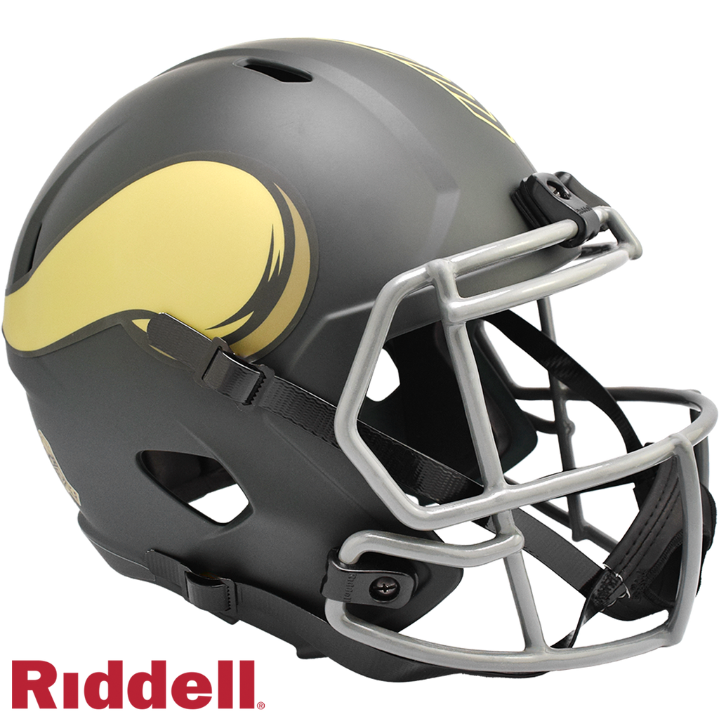 Minnesota Vikings Helmet Riddell Replica Full Size Speed Style Salute To Service 2025 - 11