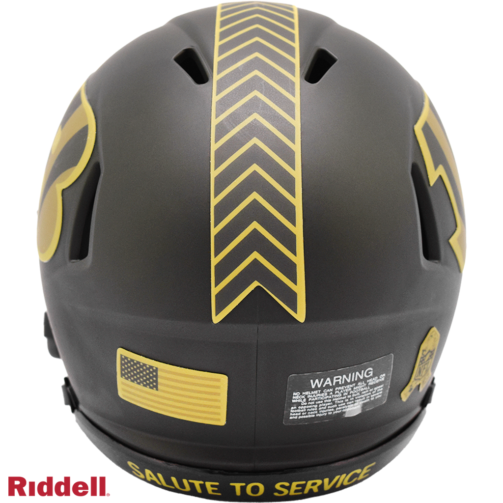 Cincinnati Bengals Helmet Riddell Replica Mini Speed Style Salute To Service 2025 - 6