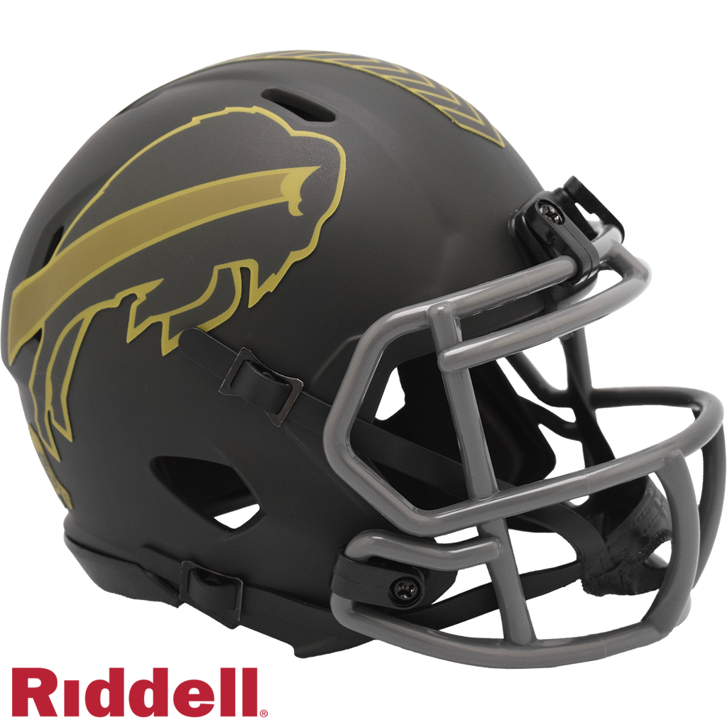 Buffalo Bills Helmet Riddell Replica Mini Speed Style Salute To Service 2025 - 6