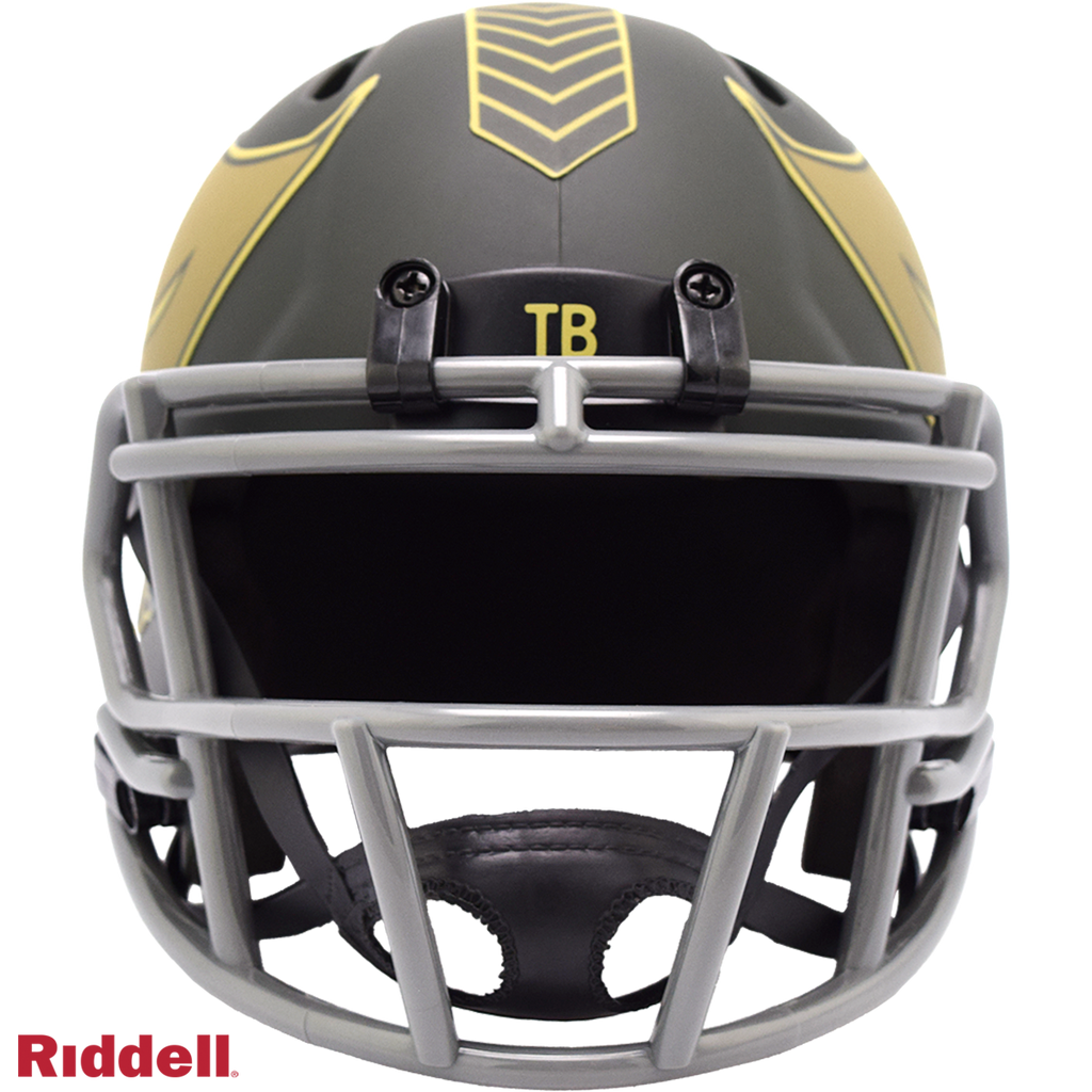 Tampa Bay Buccaneers Helmet Riddell Replica Mini Speed Style Salute To Service 2025 - 6