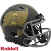 Tampa Bay Buccaneers Helmet Riddell Replica Mini Speed Style Salute To Service 2025 - 6