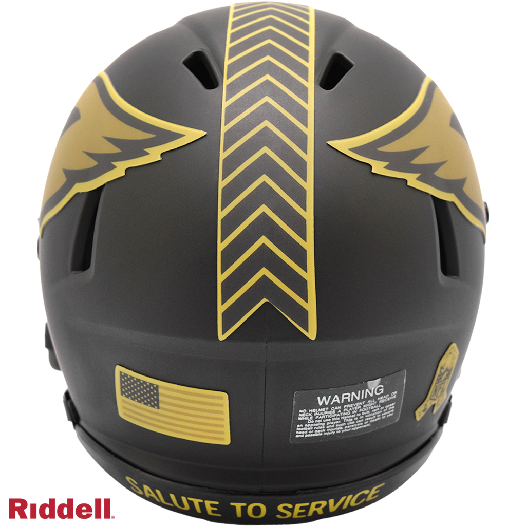 Arizona Cardinals Helmet Riddell Replica Mini Speed Style Salute To Service 2025 - 6