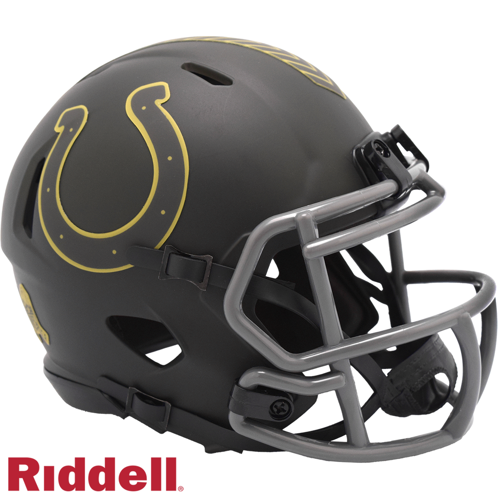 Indianapolis Colts Helmet Riddell Replica Mini Speed Style Salute To Service 2025 - 6
