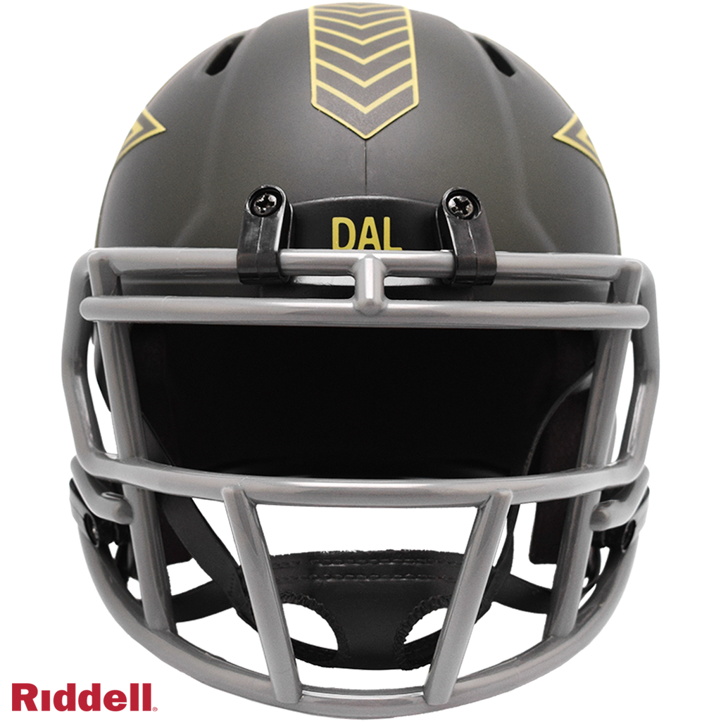 Dallas Cowboys Helmet Riddell Replica Mini Speed Style Salute To Service 2025 - 6